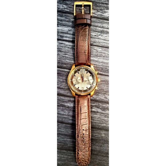 Wittnauer Men's Quartz Chronograph Rose Gold LUXURY Watch Rare WN1016 - Picture 12 of 16